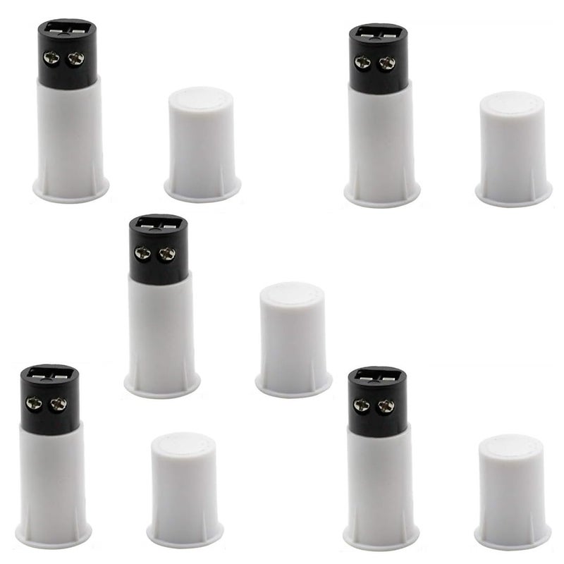 bnafes MC-33C Normally Closed Recessed Window Door Contact Sensor Alarm Magnetic Reed Switch - (5 Sets) - Image 1